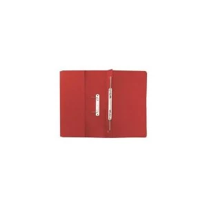 Image of Elite Transfer Spring Pocket File Heavyweight 315gsm Foolscap Red Pack