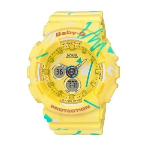 Image of Casio Baby-G Standard Analog-Digital Watch BA-120SC-9A - Yellow