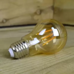 Image of Retro LED Carbon Filament Classic Screw In Light Bulb With A++ Energy Rating