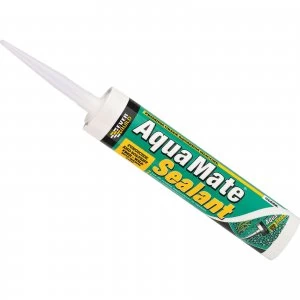 Image of Everbuild Aqua Mate Silicone Sealant Transparent