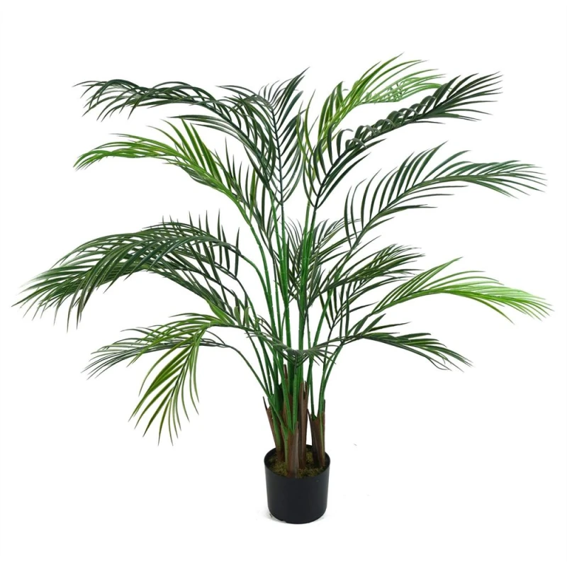 Image of Leaf Areca Palm Tree UV Resistant Outdoor 125cm - Realistic plant by Botanik Green