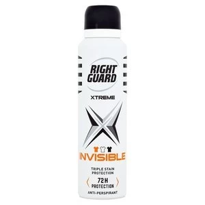 Image of Right Guard Xtreme Invisible 72H Anti-Perspirant 150ml