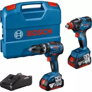 Image of Gsb/gdx b/l twinpack 18v Twin pack - Bosch