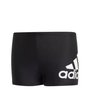Image of adidas BOS Brief Swim Shorts Boys - Black