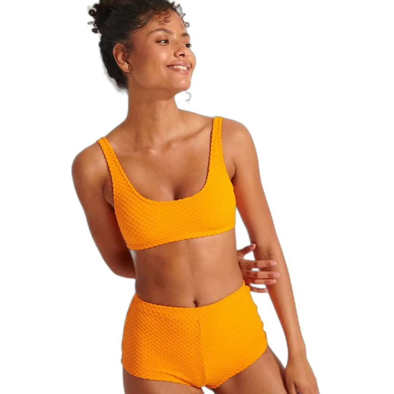 Image of banana moon Womens swimsuit top Banana Moon Justin Orange Female S