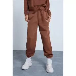 Image of I Saw It First Chocolate Super High Waist Joggers - Brown