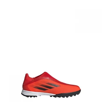 Image of adidas X Speedflow.3 Laceless Turf Boots Kids - Red / Core Black / Solar Red