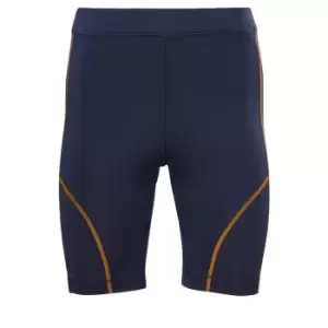 Image of Reebok MYT Short Tights Womens - Blue