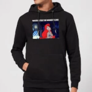 Image of Disney The Little Mermaid Weekend Wait Hoodie - Black - M