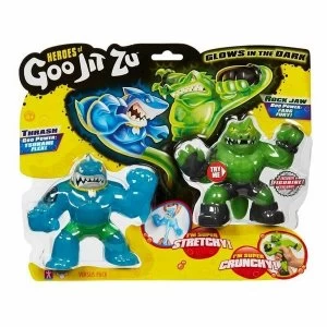 Image of Heroes Of Goo Jit Zu Thrash Versus Rock Jaw