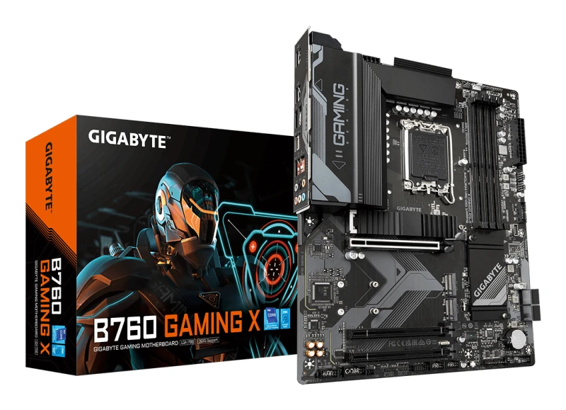 Image of Gigabyte B760 GAMING X ATX Motherboard for Intel LGA1700 CPUs