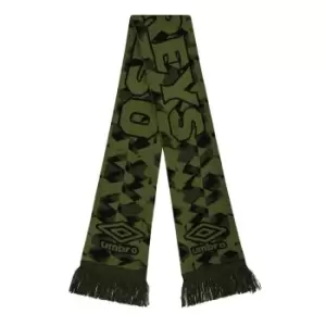 Image of Umbro Ospreys Graphic Scarf - Green