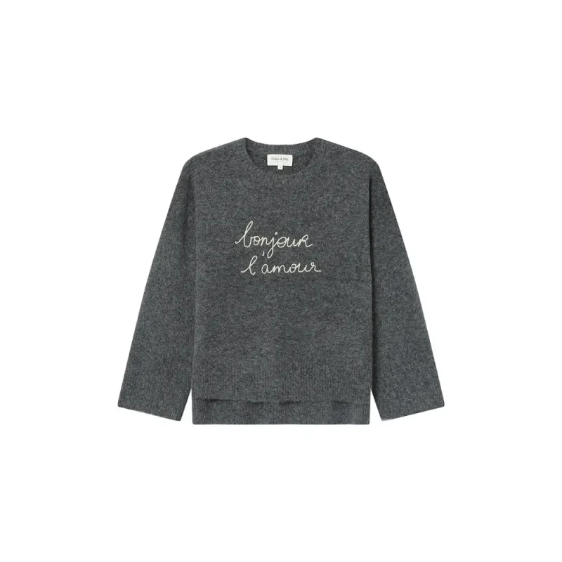 Image of Grace & Mila Woman sweater Grace & Mila Saints Gris Female M/L