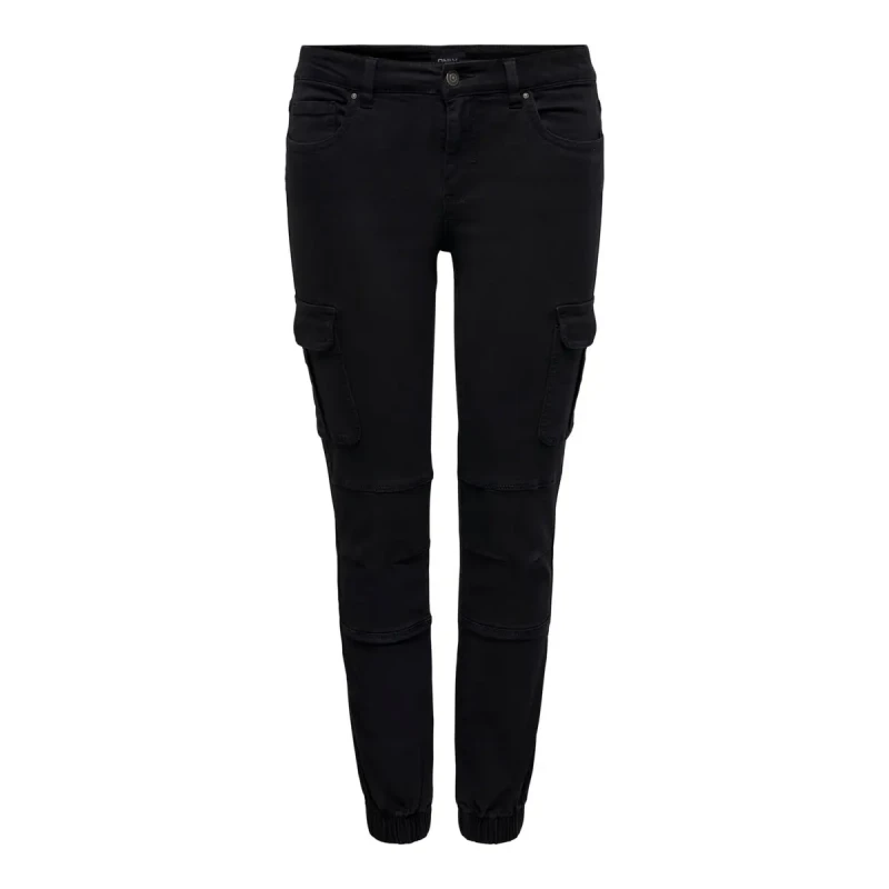 Image of Only Womens cargo Trousers Only Missouri Noir Female 42x32