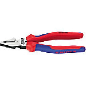 Image of Knipex Combination Pliers 02 01 200 SB PVC grip 200 mm