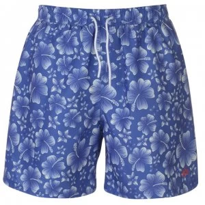 Image of Hot Tuna Printed Shorts Mens - Blue/White
