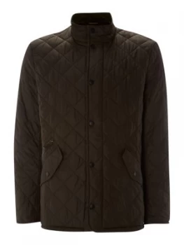 Image of Mens Barbour Chelsea sportsquilt jacket Olive
