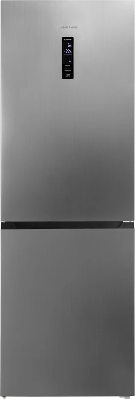 Image of Russell Hobbs RH184FF602C1SS 184cm 60/40 No Frost Fridge Freezer - Stainless Steel - C Rated