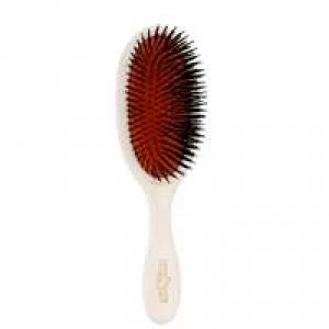 Image of Mason Pearson Pure Boar Bristle Handy Sensitive Brush White