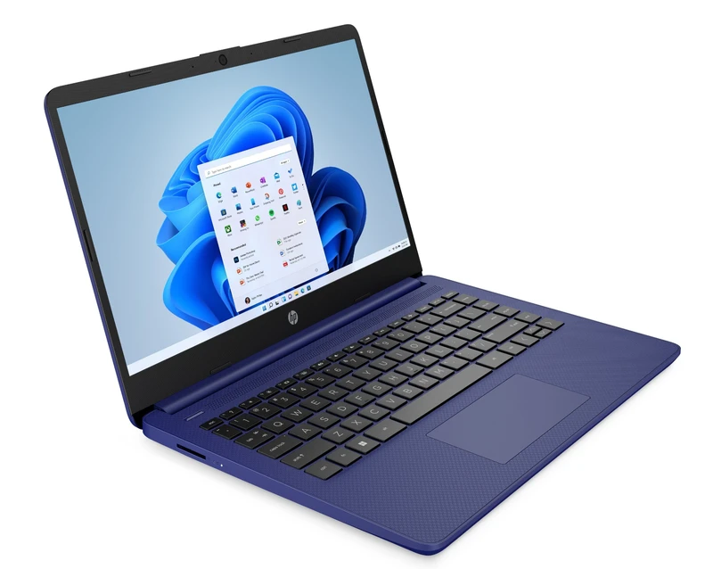 Image of HP Stream 14s-dq0012na 14" Celeron 4GB 128GB Laptop - Blue