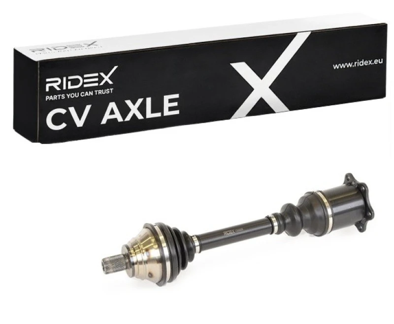 Image of SPIDAN 24474 Drive shaft GKN Automotive OE-Technology 50° with screw Drive Shaft (13)