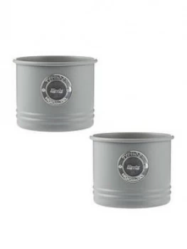 Image of Typhoon Living Set 2 Metal Herb Planters