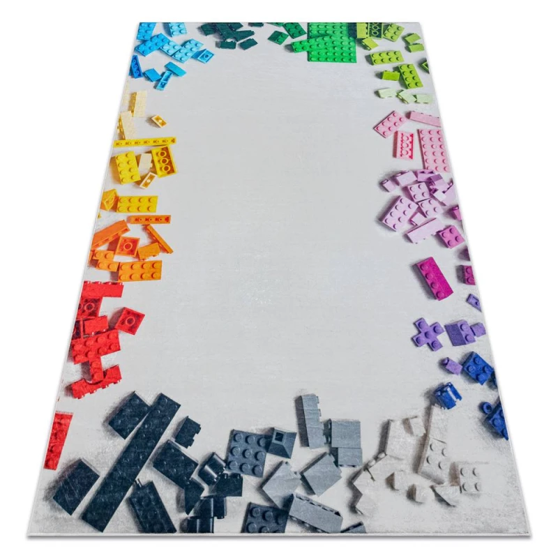 Image of RugsX Bambino Rug in Grey Size: 140cm x 200cm Grey Unisex 140cm x 200 cm