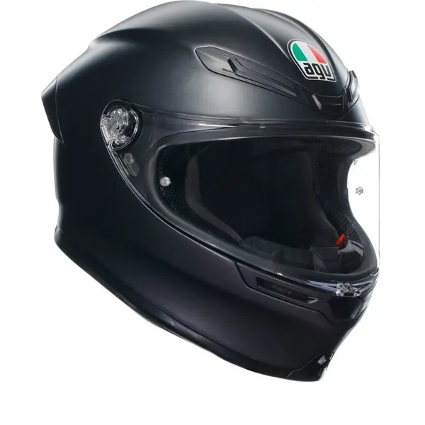 Image of AGV K6 S E2206 Mplk Matt Black 011 Full Face Helmet Size XS