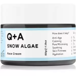 Image of Q+A Snow Algae Nourishing Moisturizing Cream for Dry to Very Dry Sensitive Skin 50 g