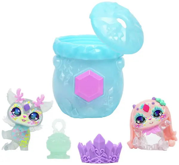 Image of Magic Mixies Mixlings Collectors Fizz & Reveal 2 PC Cauldron