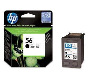 Image of HP 56 Black Ink Cartridge