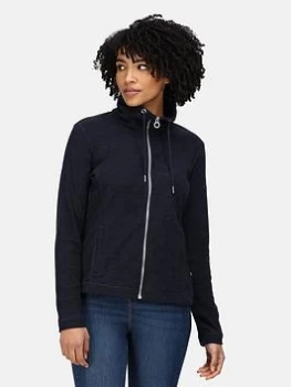 Image of Regatta Zabelle Fleece - Navy Marl, Navy Marl, Size 14, Women