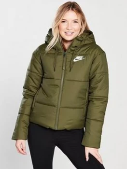 Image of Nike Sportswear Padded Jacket Olive Olive Size S Women