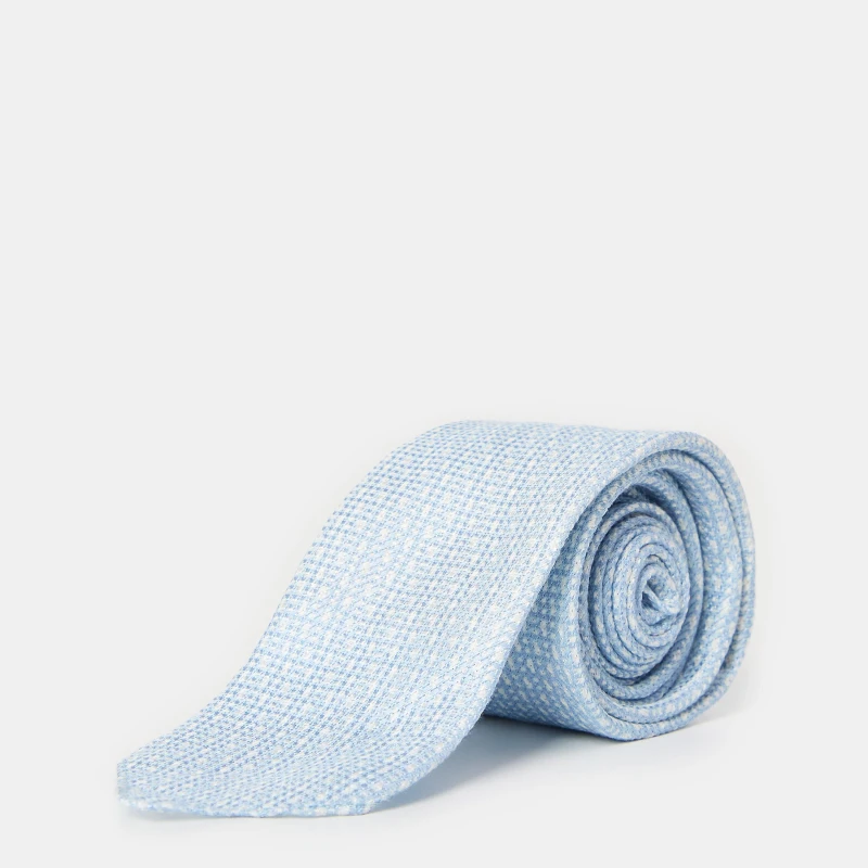 Image of Boss Mens C Tie Open Blue male One Size