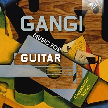 Image of Alessandro Minci - Gangi: Music for Guitar CD