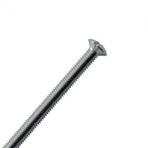 Image of Zexum M3.5 X 25mm Nickel Plated Electrical Plug Socket Screws - 10 Pack