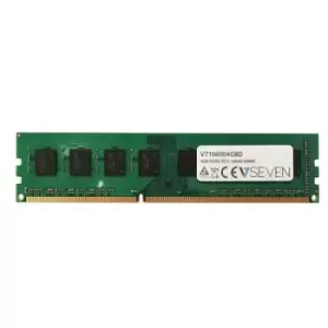 Image of V7 4GB DDR3 PC3-10600 - 1333mhz DIMM Desktop Memory Module - V7106004GBD