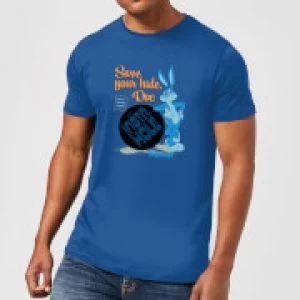 Image of Looney Tunes ACME Insta Hole Mens T-Shirt - Royal Blue - XL