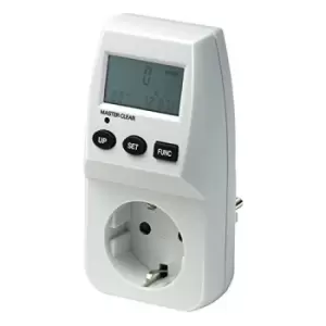 Image of Brennenstuhl 1506240 electric meter Electronic Domestic White