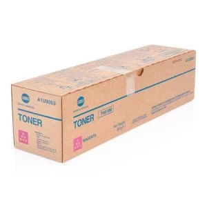 Image of Konica Minolta TN-616M Magenta Laser Toner Ink Cartridge (A1U9353)
