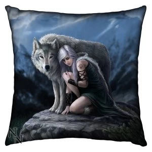 Image of Protector Wolf Cushion