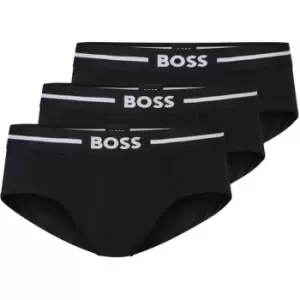 Image of Boss 3 Pack Hip Briefs - Black