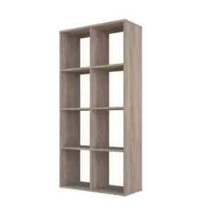 Image of 8 Cubic Section Shelving Unit Oak