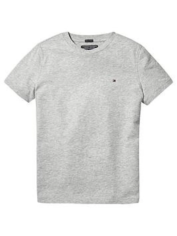 Image of Tommy Hilfiger Original T Shirt Children's - Grey Grey 5 - 6 Years