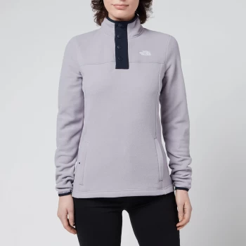 Image of The North Face Womens Homesafe 1/4 Zip Fleece Pullover - Light Purple - L