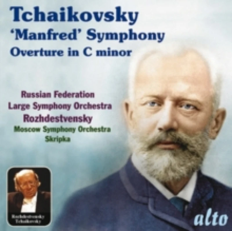 Image of Tchaikovsky: 'Manfred' Symphony/Overture in C Minor CD / Album