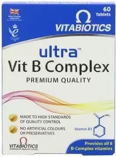 Image of Vitabiotics Ultra B Complex 60 pack
