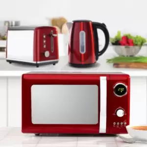 Image of Daewoo Kensington SDA1685GE 1.7L Jug Kettle, Kensington SDA1584GE 2 Slice Toaster And Kensington SDA1656GE 20L Digital Microwave Bundle