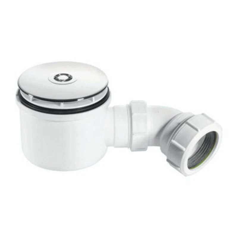 Image of McAlpine ST90CP10-HP 2" 90mm Hi-Flow Shower Trap White