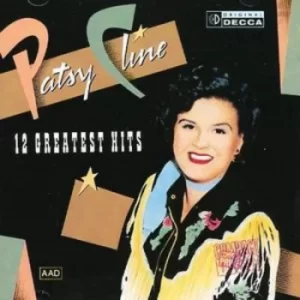 Image of 12 Greatest Hits by Patsy Cline CD Album